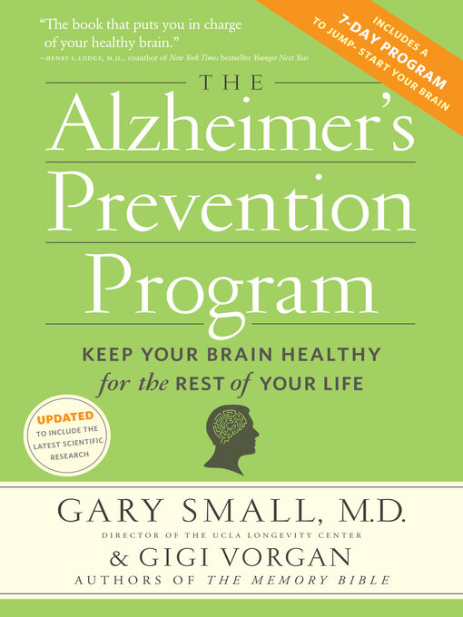 Title details for The Alzheimer's Prevention Program by Gary Small - Wait list